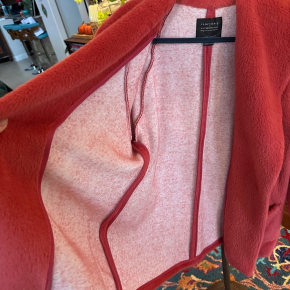 NWOT Anthropologie Sanctuary Elena Plush Shawl Jacket PLUS - Picture 5 of 17
